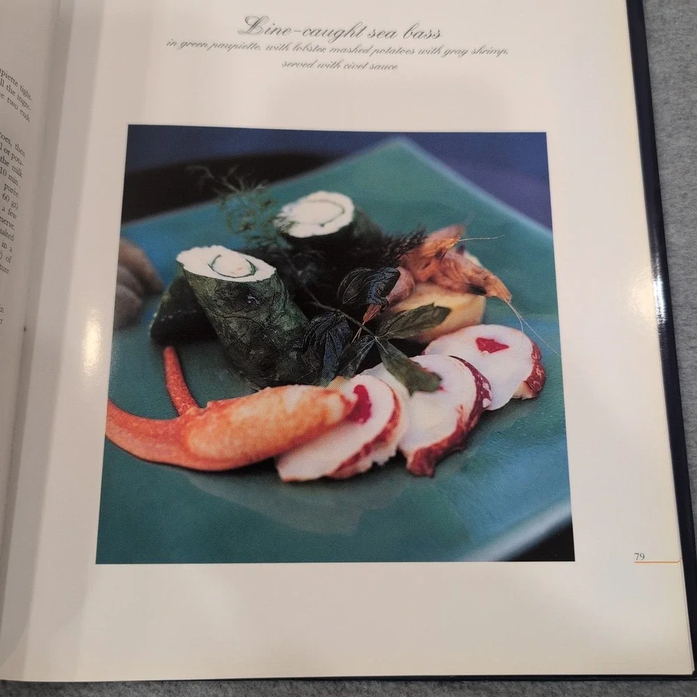 Chateau de Noirieux Cuisine and Art de Vivre Hardcover Cookbook‎ Signed + Letter